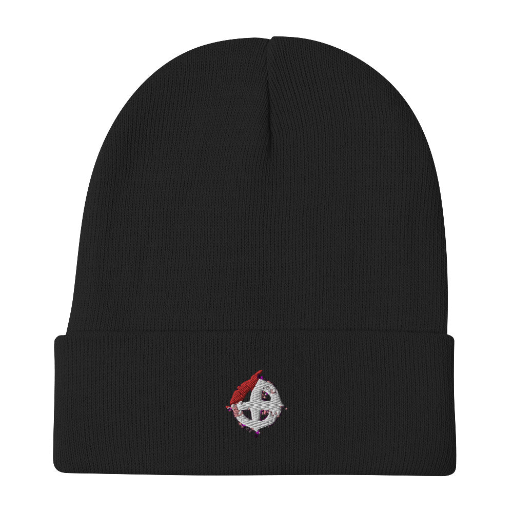 Red Dot Logo Beanie